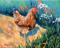 Poule 6F 41x33 - Basse-cour