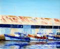 Port de St. Nazaire 10F 55x46 - Marine