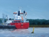 Cargo au terminal de Montoir de Bretagne - Marine