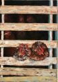 Poules crêtoises 8P 46x33 - Crête