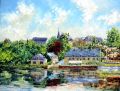 Sur les quais de la Vilaine à la Roche Bernard 15P 65x50 - Paysages bretons
