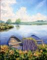 Brière 5F 35x27 - Paysages briérons
