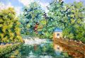 Chaillant 10P 55x38 - Paysage mayennais