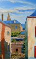 Parné sur Roc 12M 61x38 - Paysage mayennais