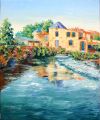 Pont de la Rocheservière 12F 61x50 - Paysages vendéens