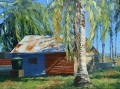 Ancien fare à Fakarava passe sud, 20P 73x54, huile 2012 - Polynésie 2012, 2013
