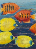 Poissons exotiques 80x60.5 n°6 - Polynésie