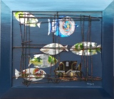 Poissons exotiques 66x75 n°8 - Polynésie