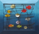 Poissons exotiques 66x75 n°11 - Polynésie