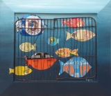 Poissons exotiques 59.5x68 n°16 - Polynésie