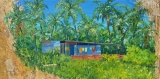 Habitation chez Sissi  de la tribu d'Ometteux à Poindimie - Nouvelle Calédonie